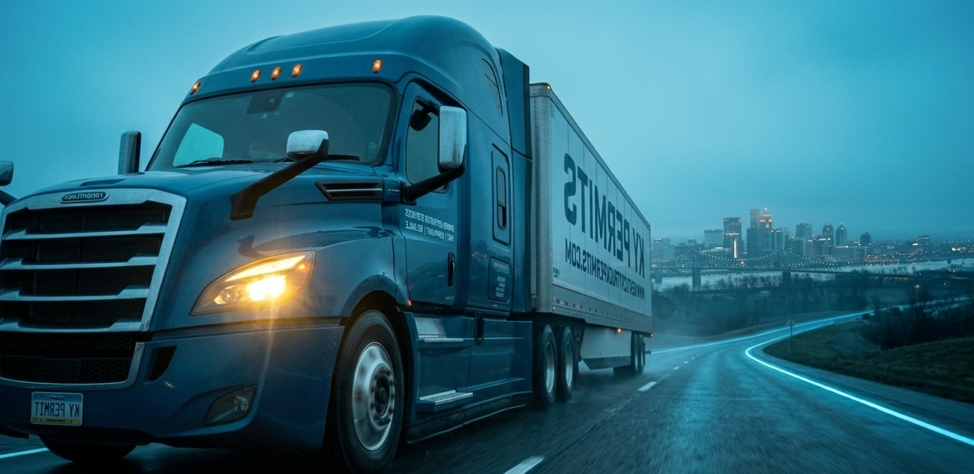 Kentucky motor carrier on highway — KYU weight-distance compliance